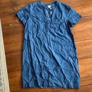 J Crew Denim Dress -L